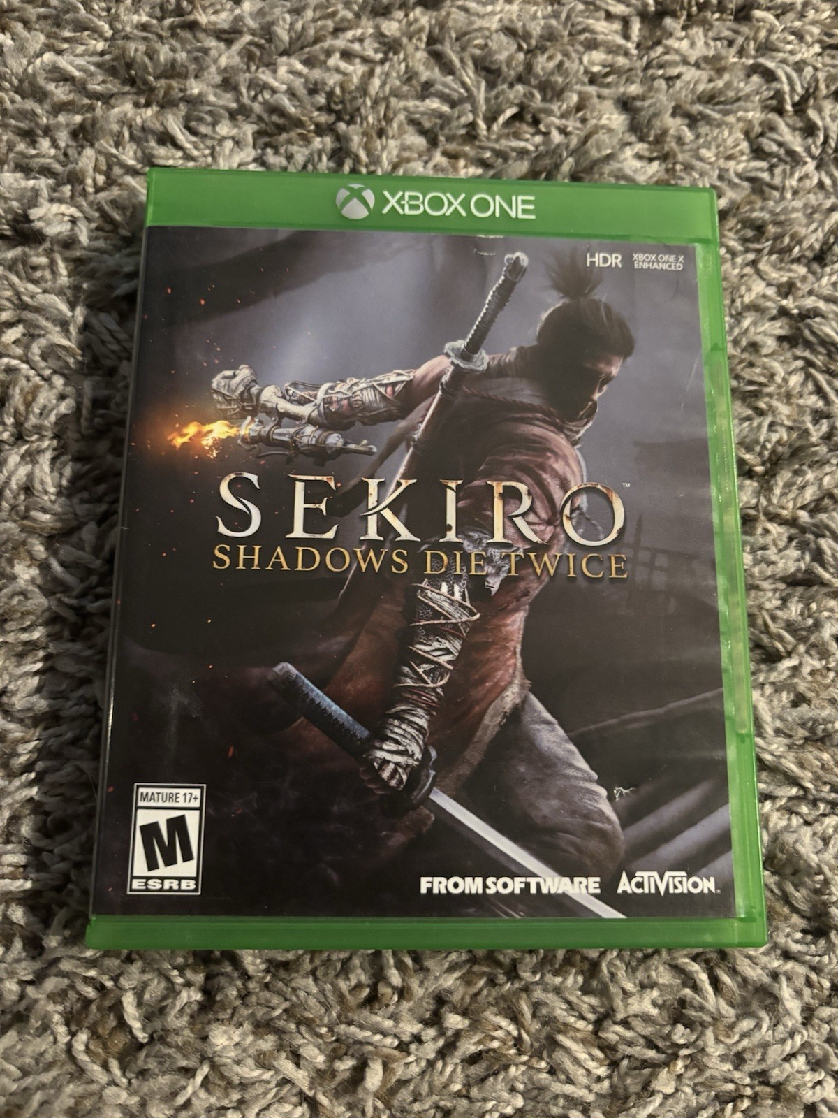 Sekiro: Shadows Die Twice ⚔️ Microsoft Xbox One 👹 TESTED ⛩️ CIB