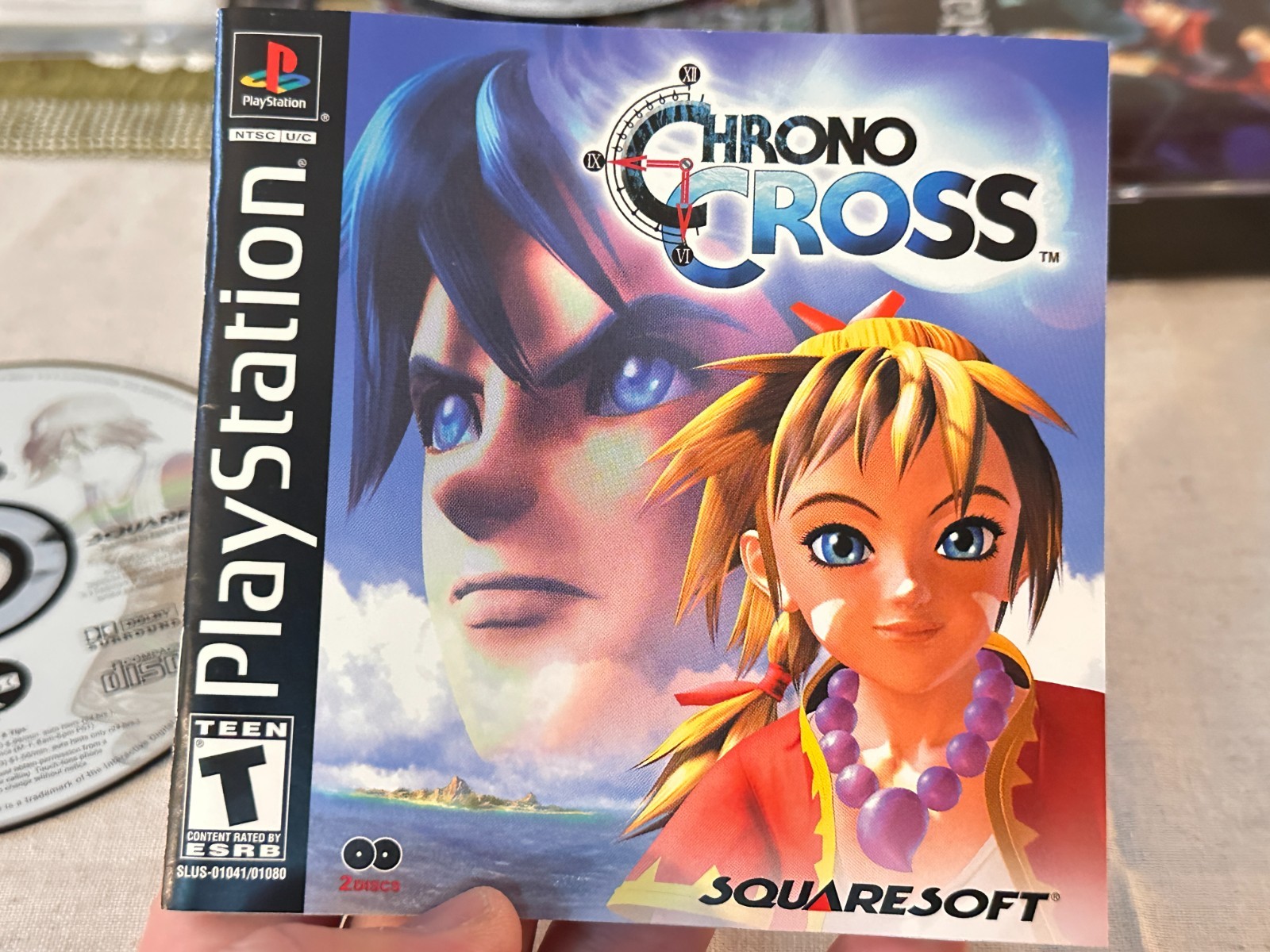 Legend of Mana Threads of Fate Chrono Cross PlayStation 1 – CIB Lot – Rare trio!