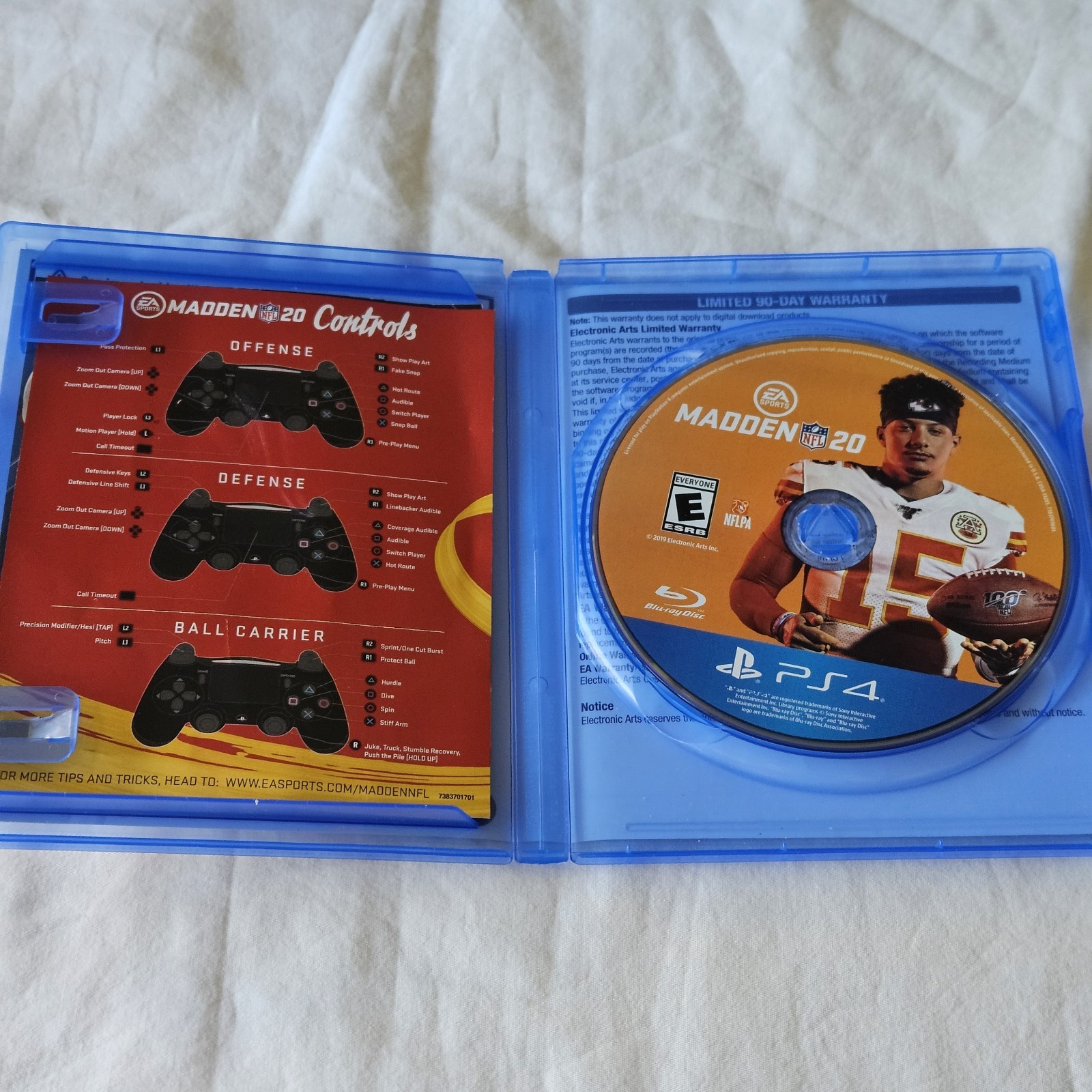 PS4 LOT of 5 Madden NFL 15 18 19 20 21 Football Game Sony PlayStation 4 CIB