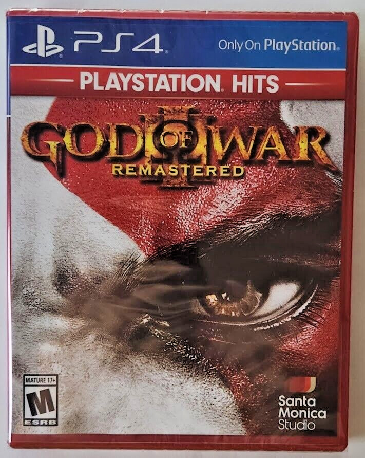 God of War III Remastered (Playstation Hits) PS4 Brand New Game [2015 Action]