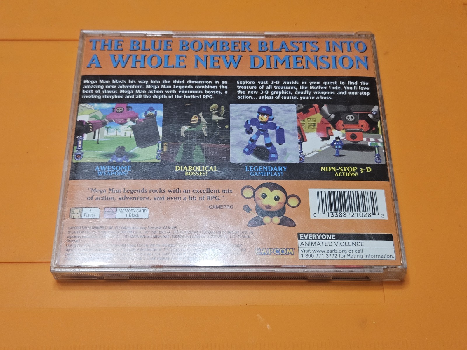 Mega Man: Legends (Playstation 1/PS1) Complete, Tested amd Works!
