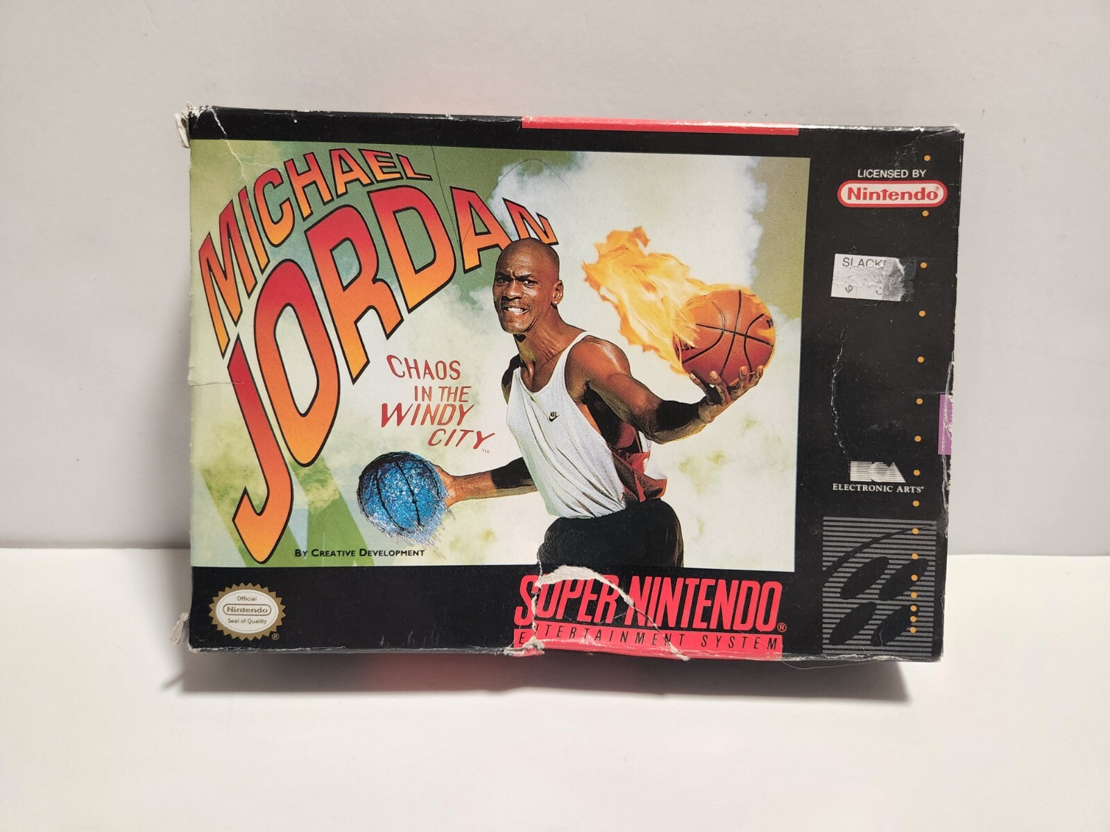 Michael Jordan: Chaos in the Windy City (Super Nintendo) SNES Complete TESTED