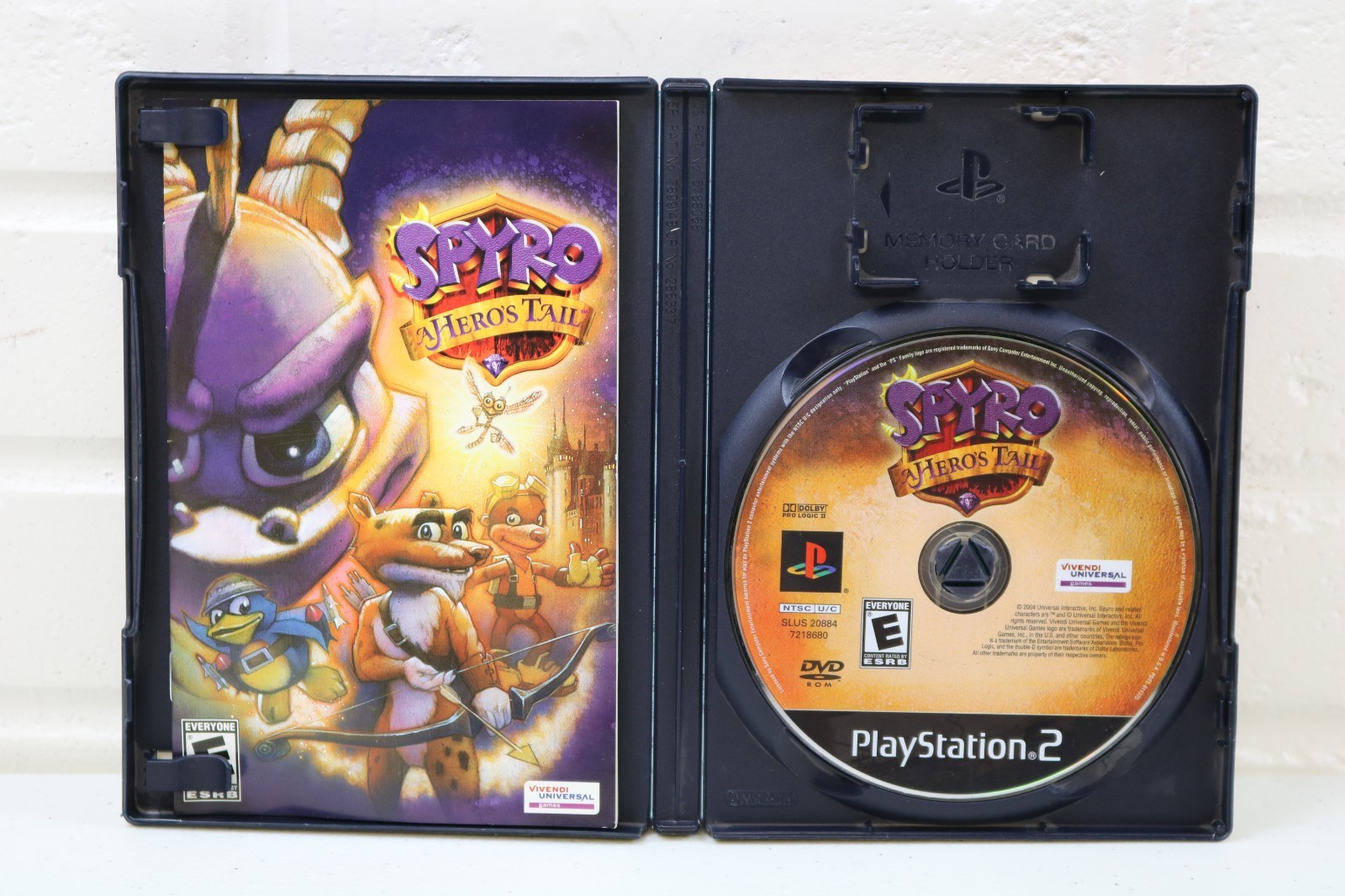 Spyro: A Hero’s Tail (Sony PlayStation 2, 2004) CIB Tested