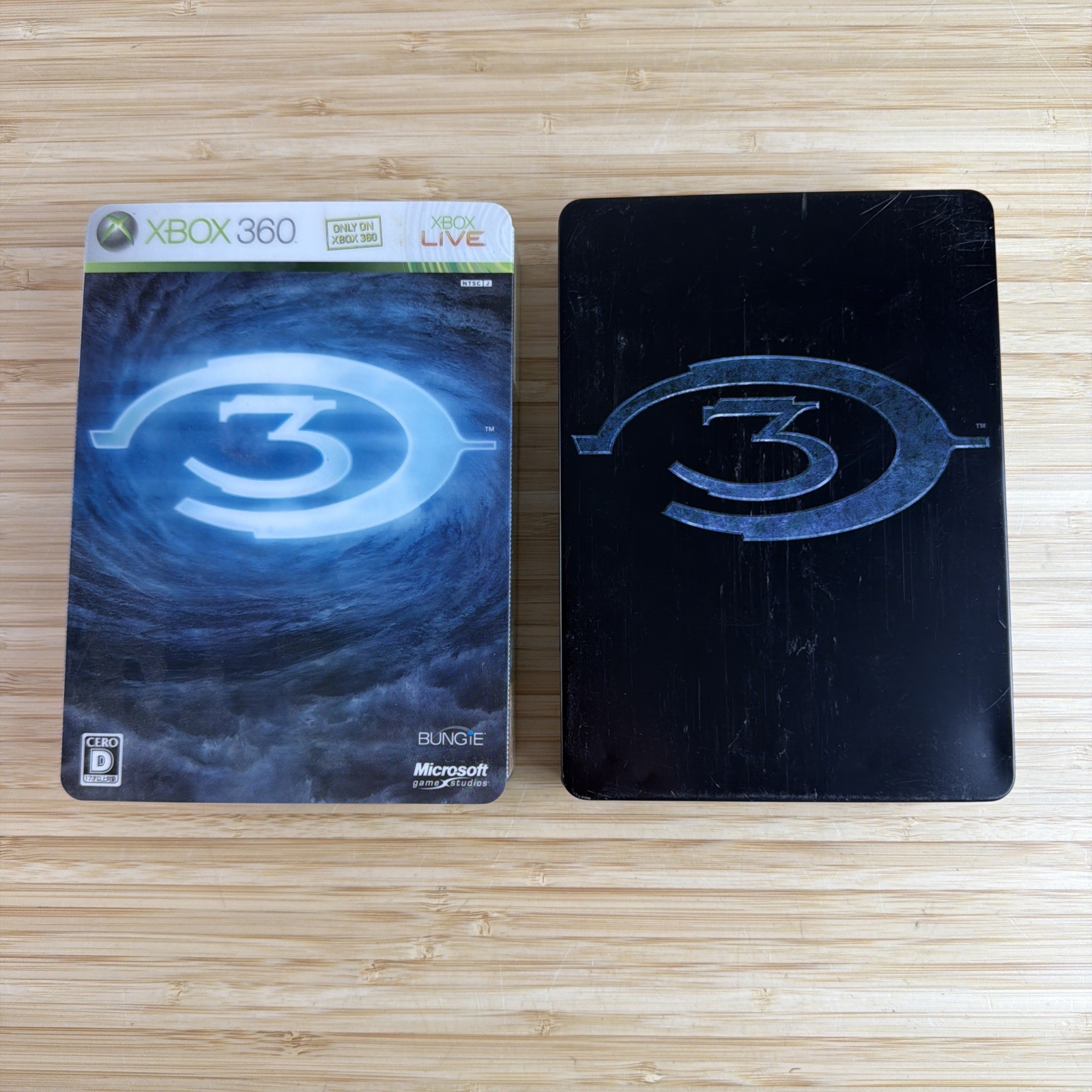 Halo 3 Limited Edition Steelbook Xbox 360 Japan Japanese Version CERO D