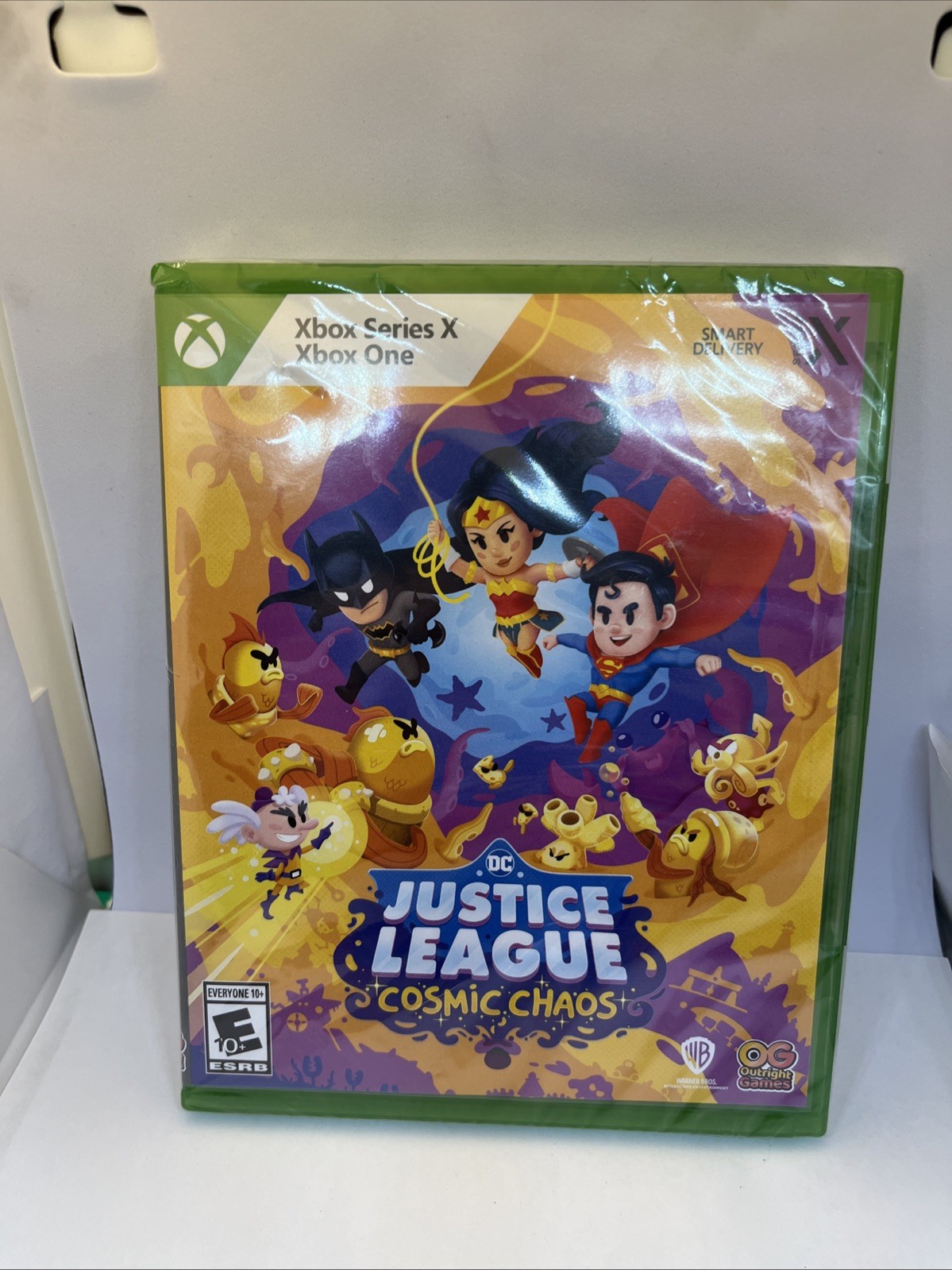 DC’s Justice League Cosmic Chaos Xbox One – Xbox Series X-New Sealed Rated E 10+