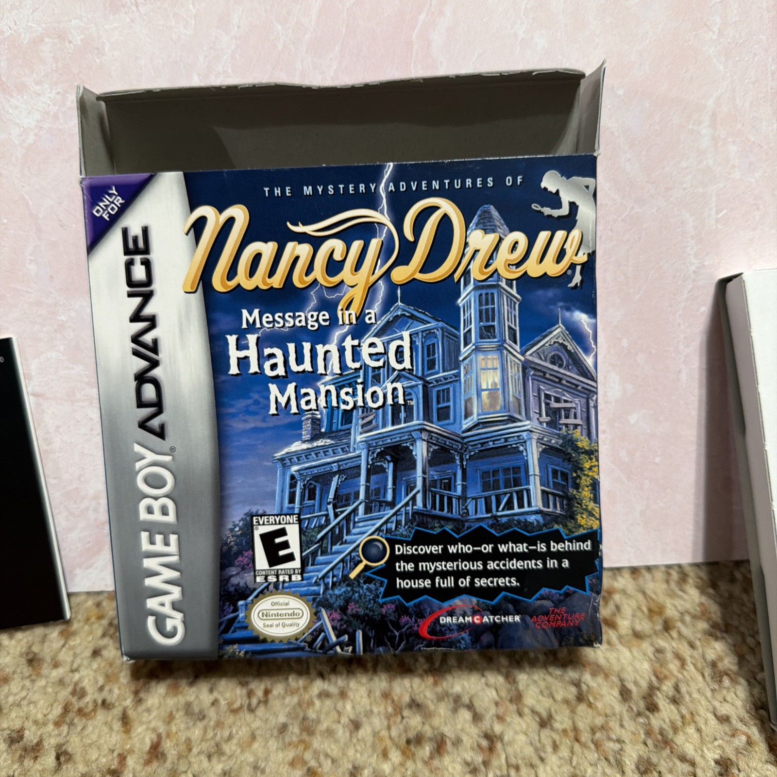 Nancy Drew: Message in a Haunted Mansion (Nintendo Game Boy Advance, 2001)