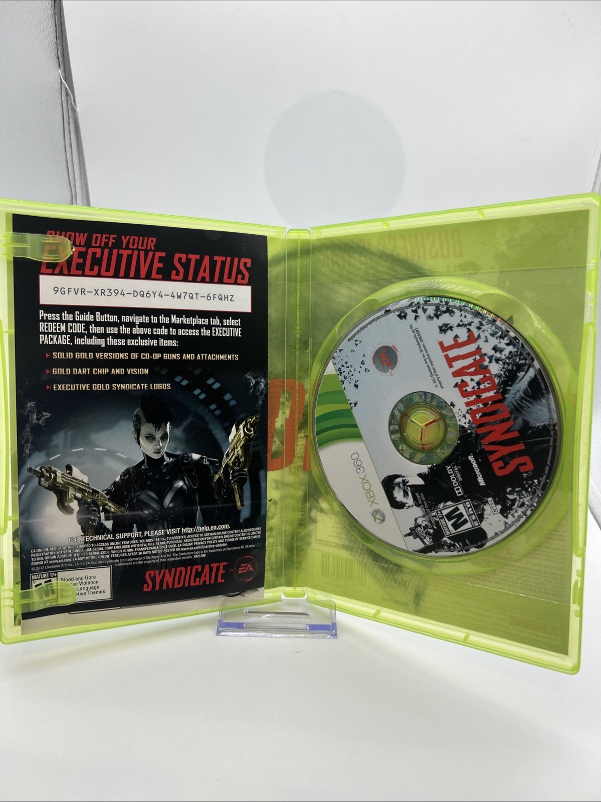 Syndicate (Microsoft Xbox 360, 2012) COB Complete & Tested