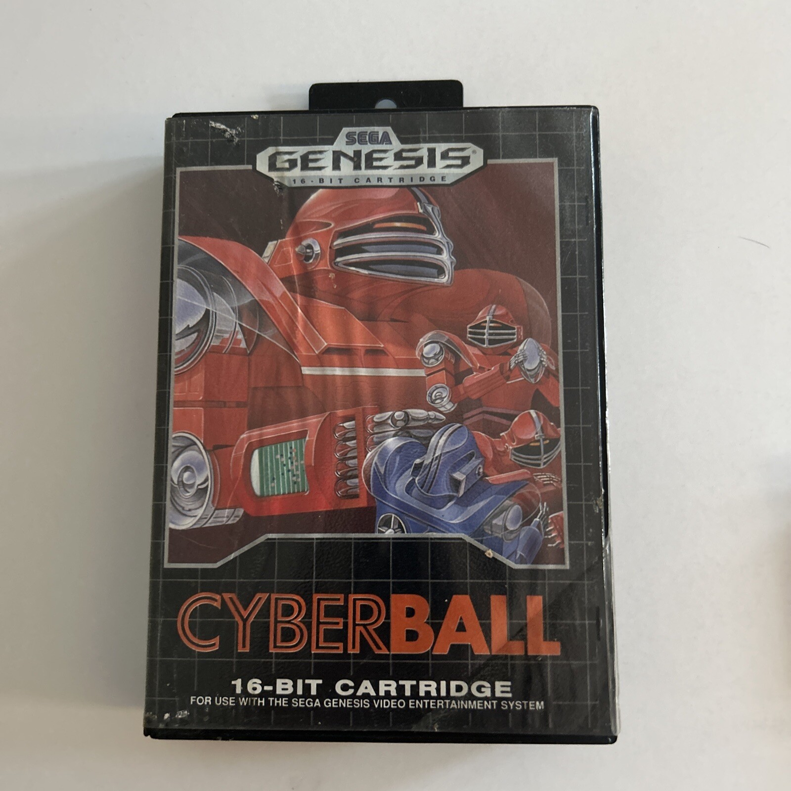 Cyberball (Sega Genesis, 1990) Complete With Manual & Case- Tested