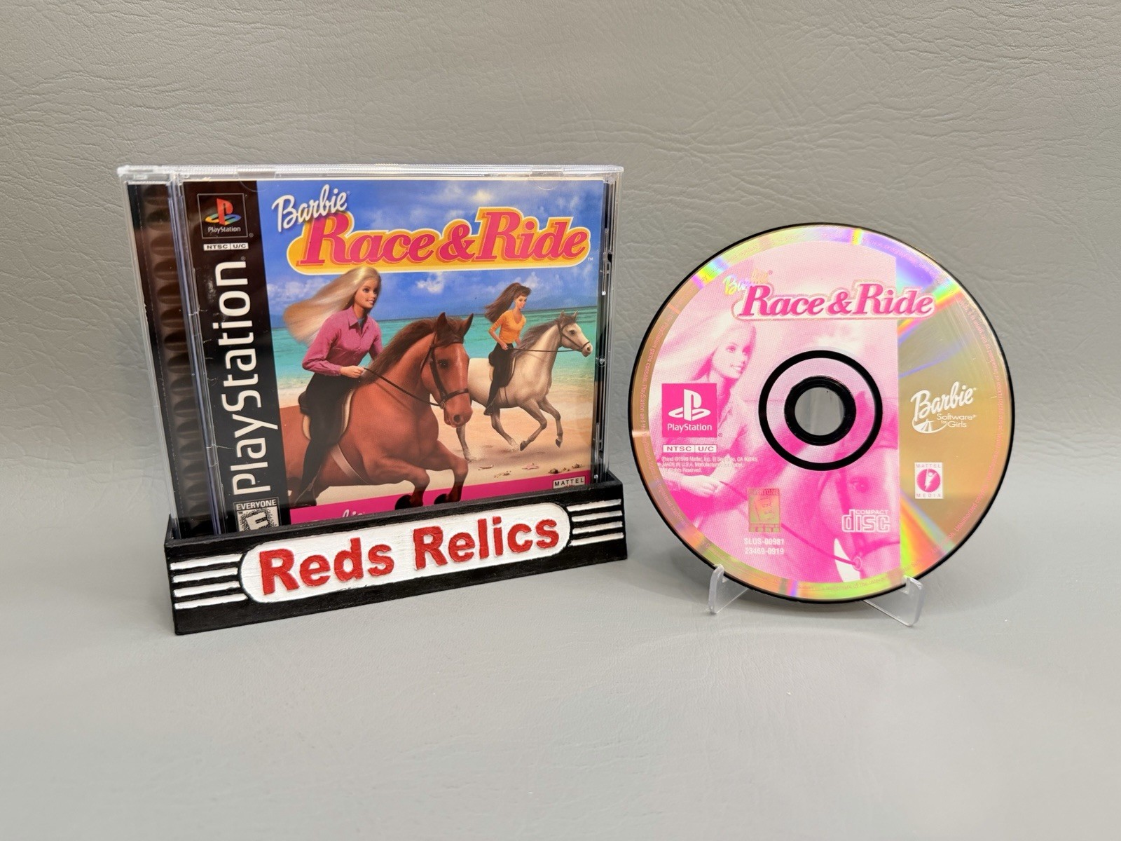 Barbie Race & Ride (Sony PlayStation 1, 1999) Complete – Near Mint