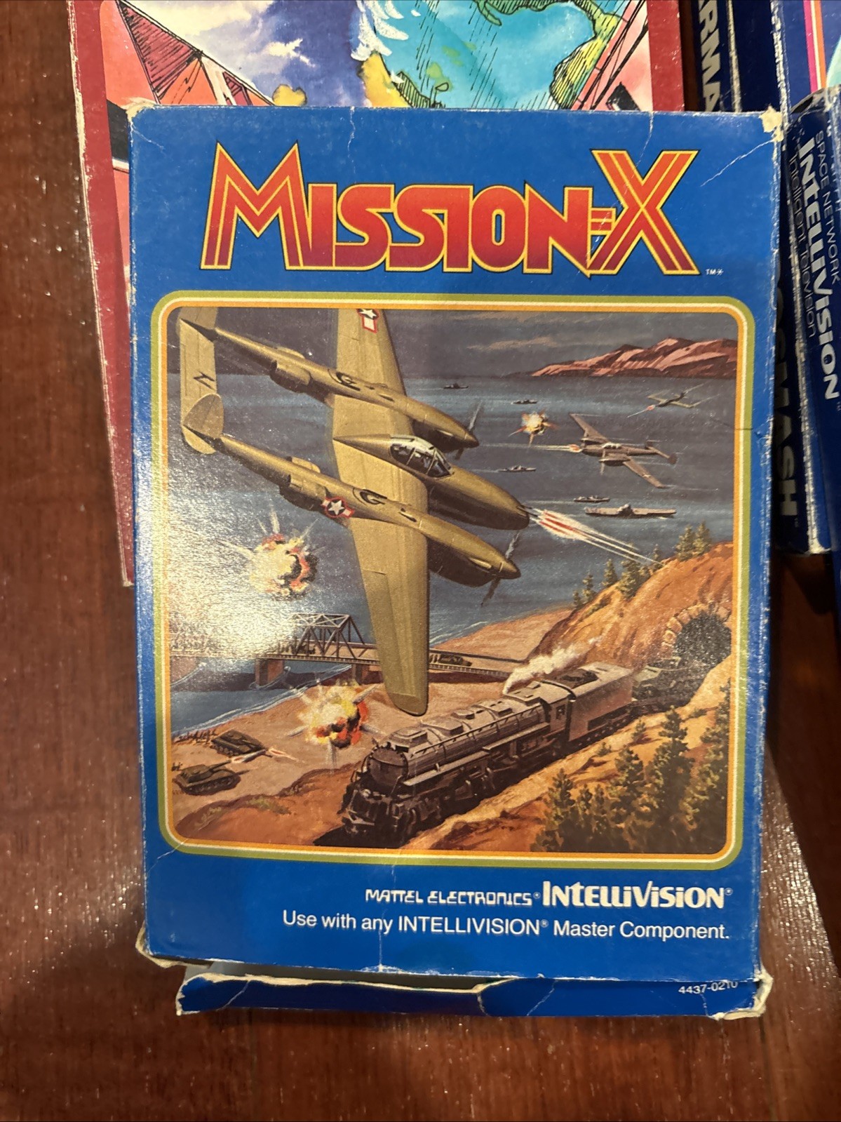 Vintage Mattel Electronics Intellivision set of 8 Games