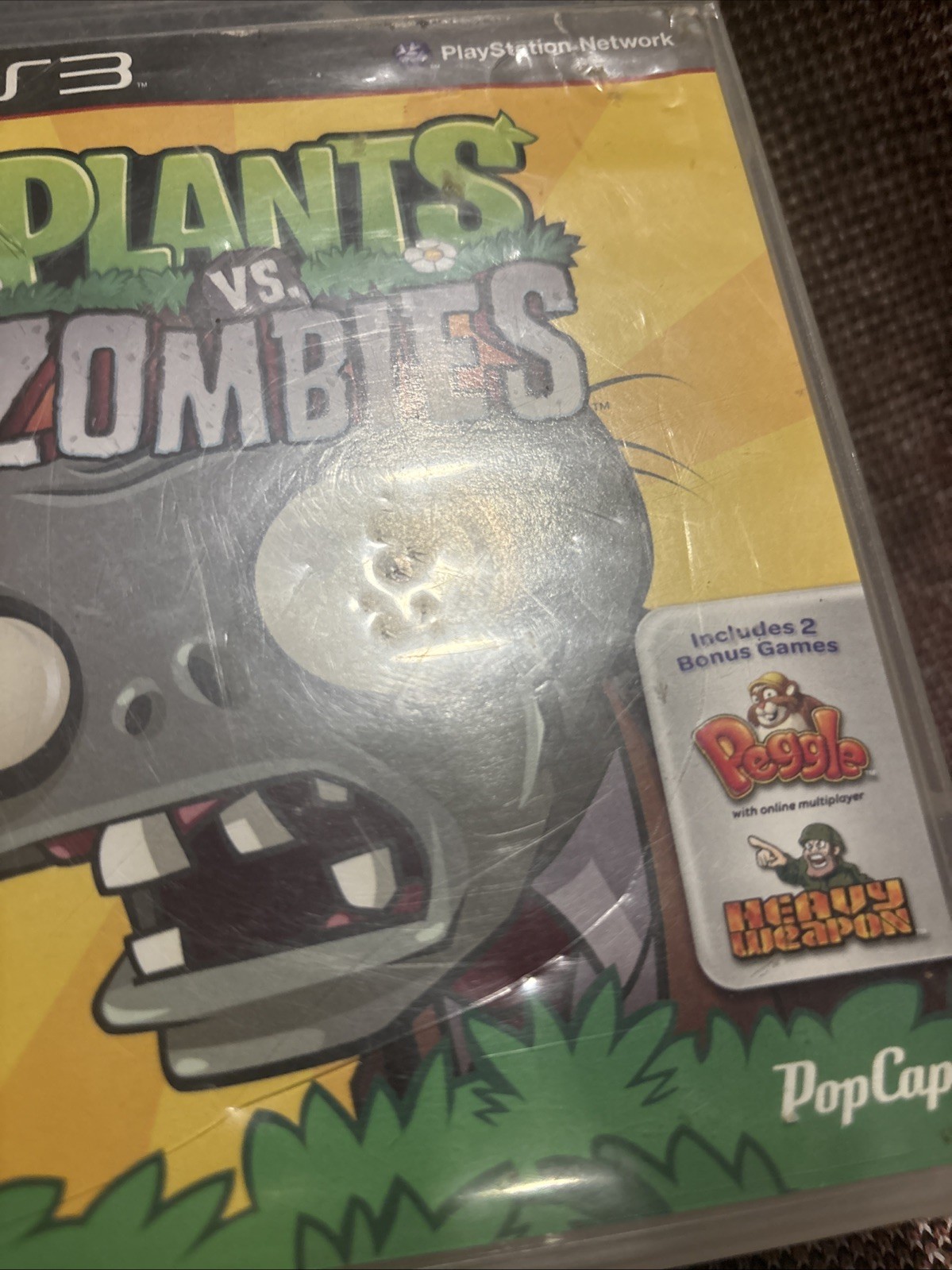 Plants vs. Zombies Game Sony PlayStation 3 PS3 (No Manual) – Tested & Works