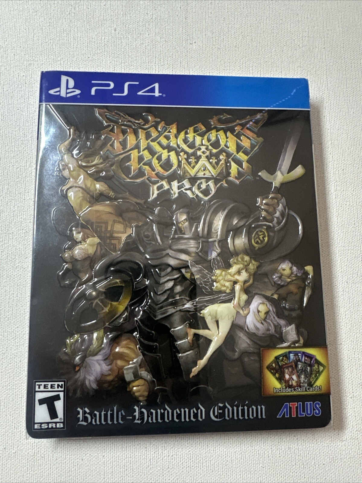 Dragon’s Crown Pro: Battle Hardened PS4 Steelbook Complete w/ Sealed Cards
