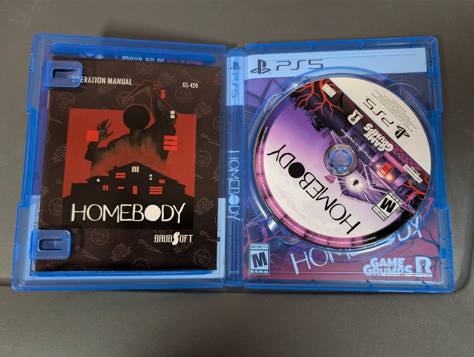 Homebody – PS5 – CIB – Limited Run Games – Very Good