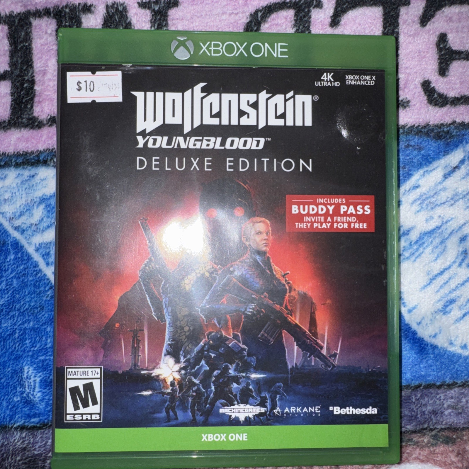 Wolfenstein: Youngblood: DELUXE EDITION- (Xbox One, XB1) – CIB, Complete