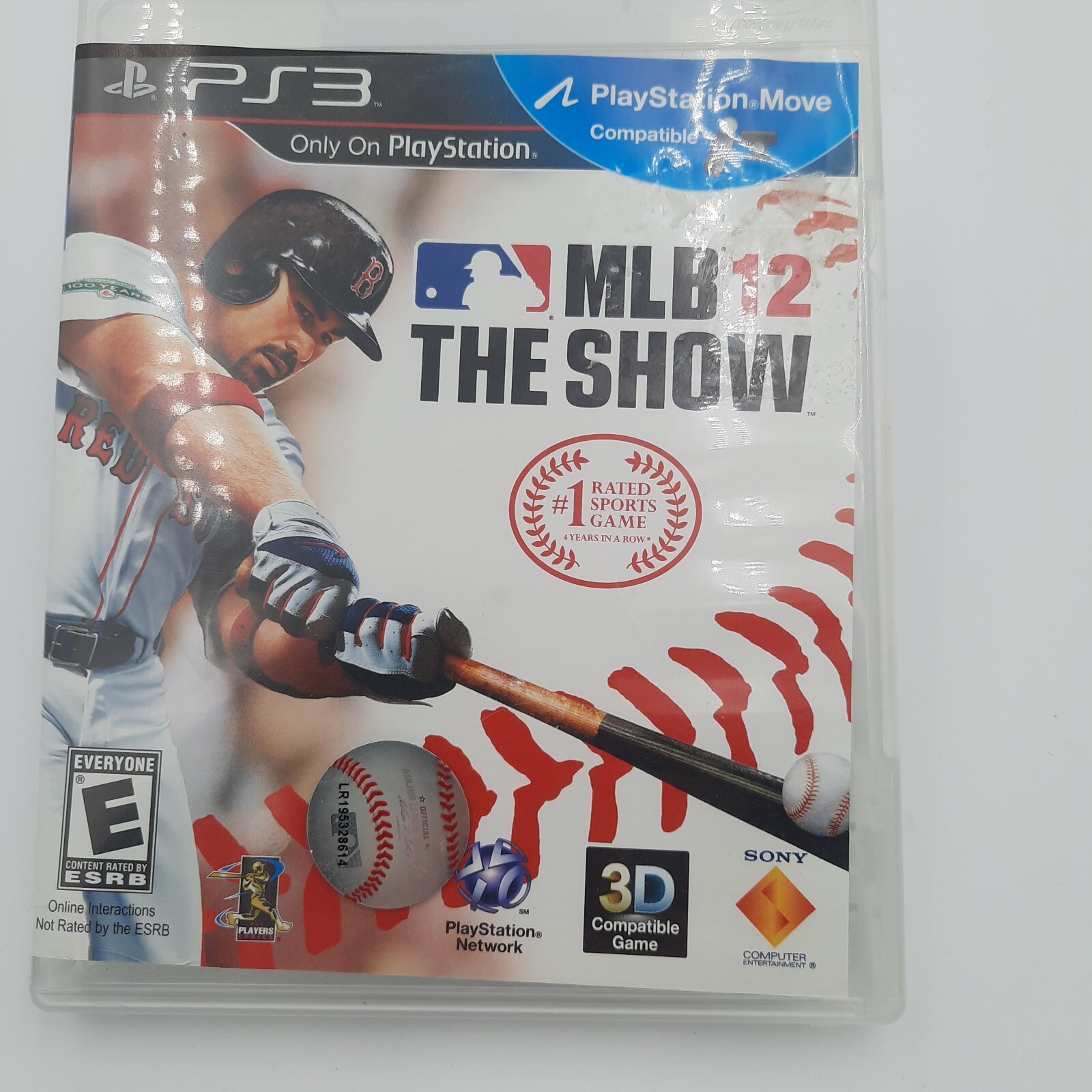 PS3 MLB 12: The Show Sony PlayStation 3, 2011 – Complete with Manual/ Book-CIB