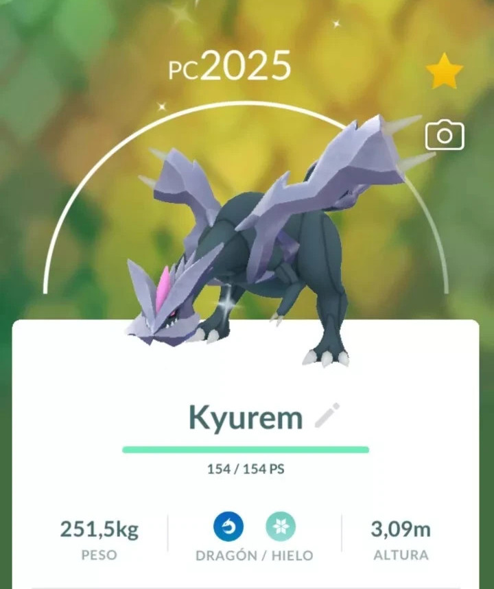 ✨ Shiny Kyurem ✨ – P T C – 80kStardust – Description