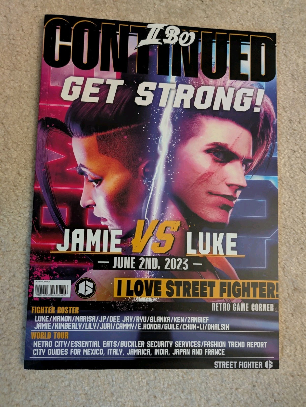 Street Fighter 6 Artbook and Sticker Set from the Collector’s Edition NEW Unread
