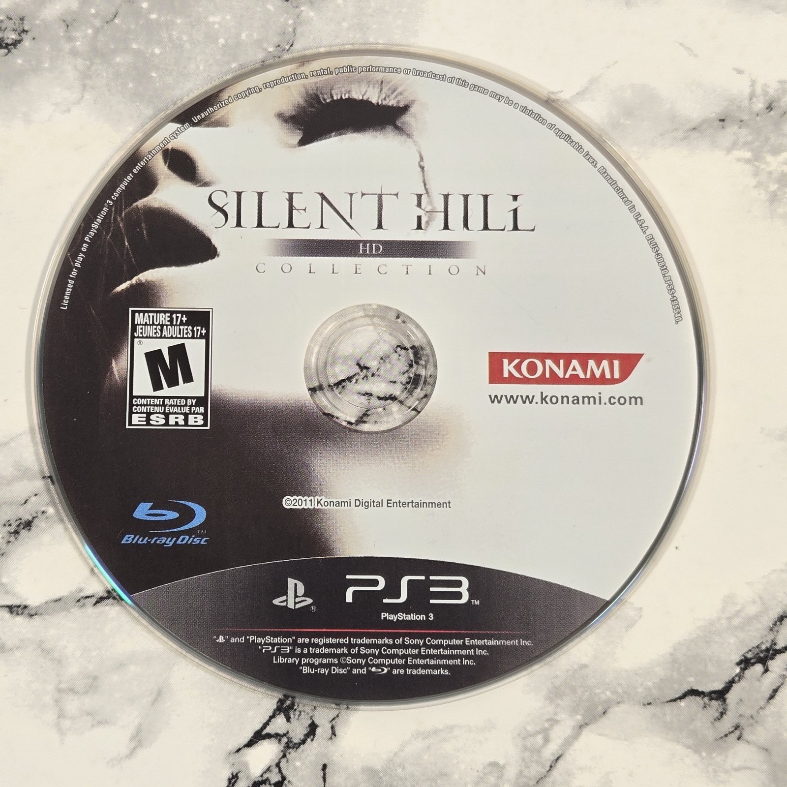 Silent Hill HD Collection (Sony PlayStation 3 PS3, 2012) — (HAS WATER DAMAGE)