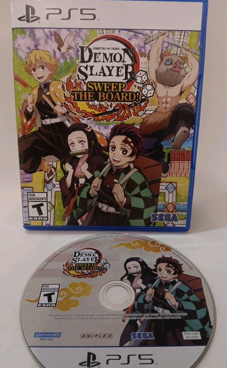 Demon Slayer Kimetsu No Yaiba Sweep The Board – Sony Play Station 5 PS5 TESTED