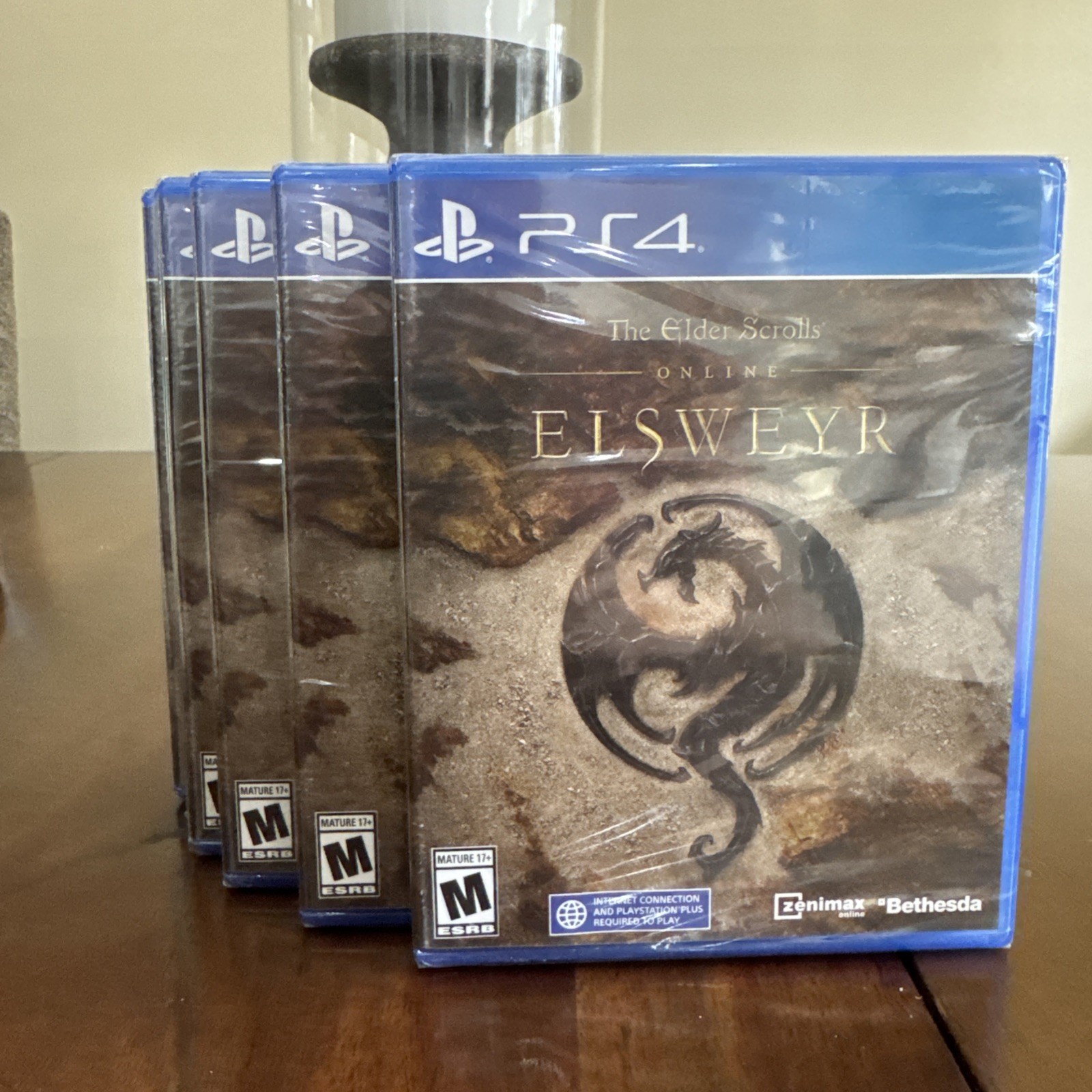 PS4 The Elder Scrolls Online Elsweyr ( internet required)SEALED