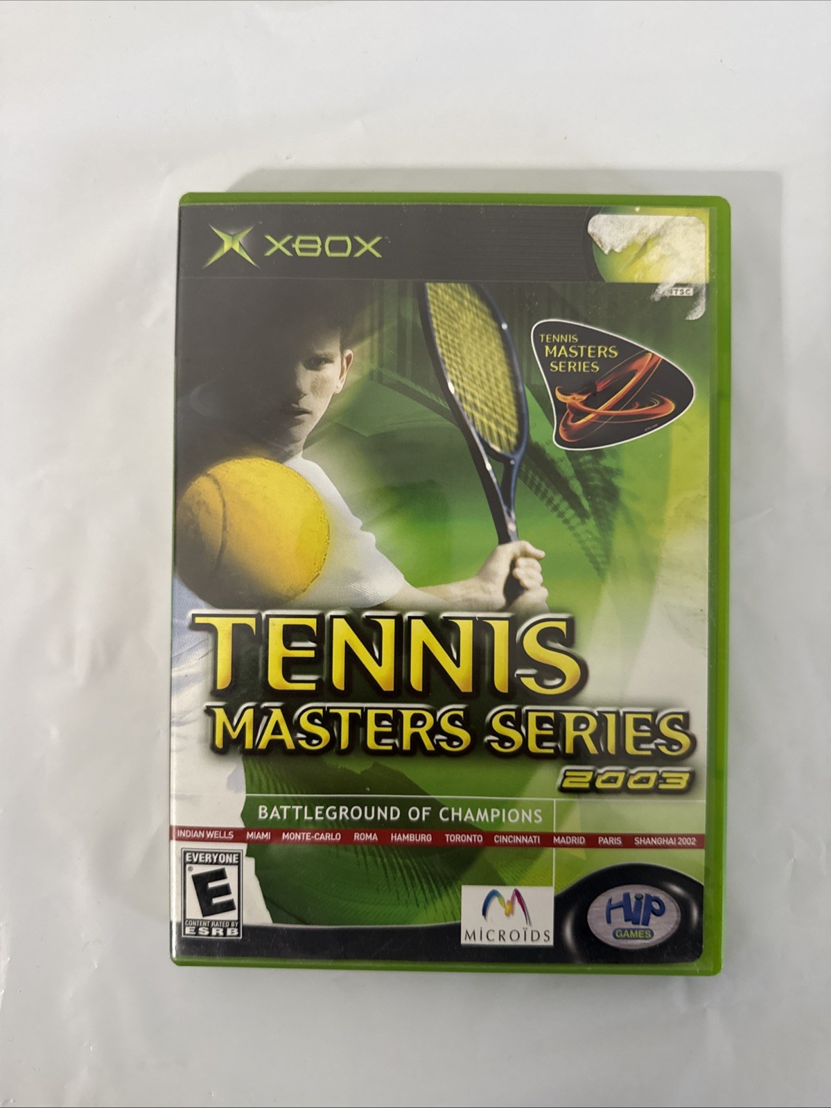 Tennis Masters Series 2003 (Microsoft Xbox, 2003) Complete