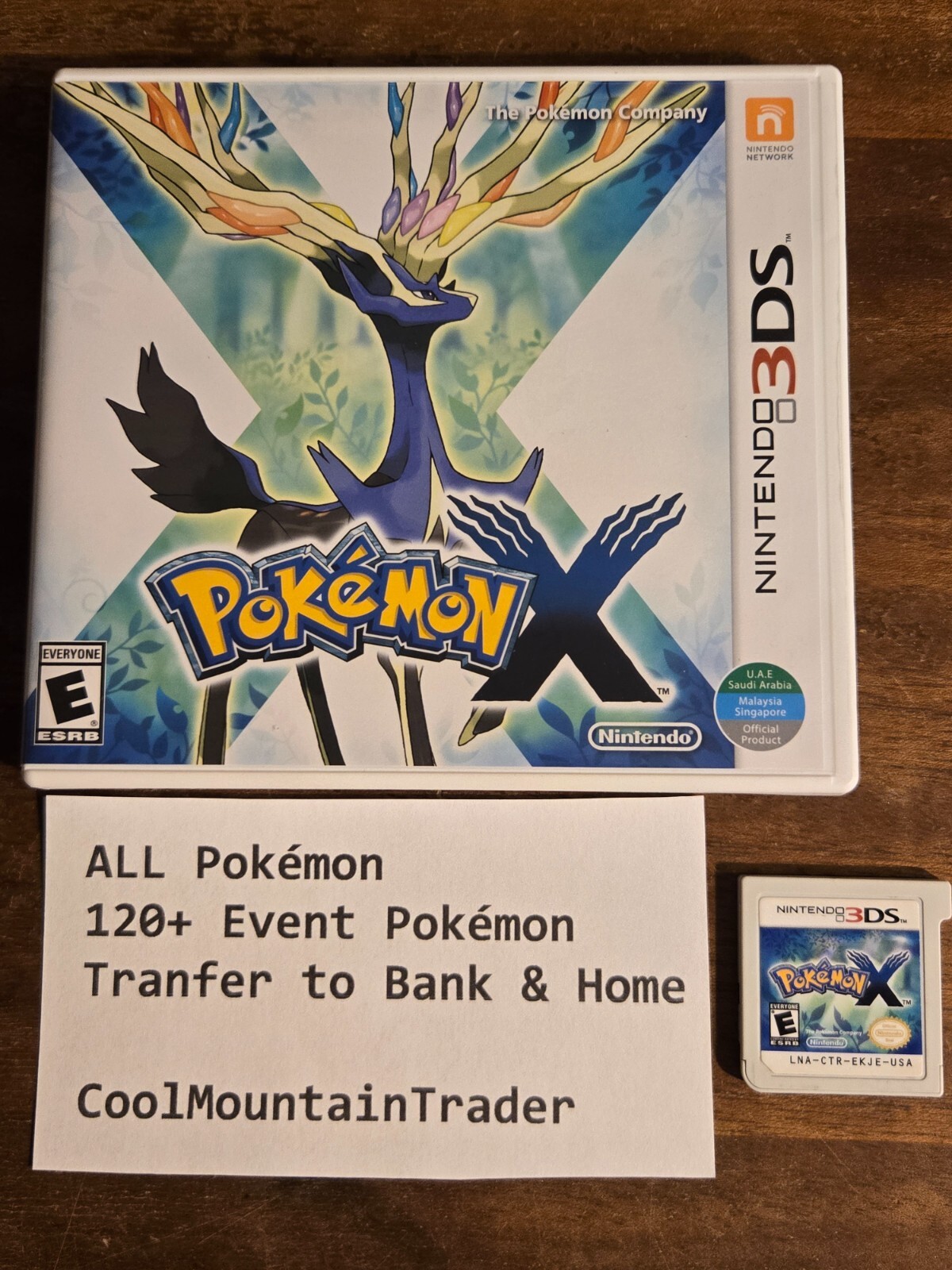 Pokemon X – Loaded With All 721 + 120+ Legit Event Pokemon – World Edition