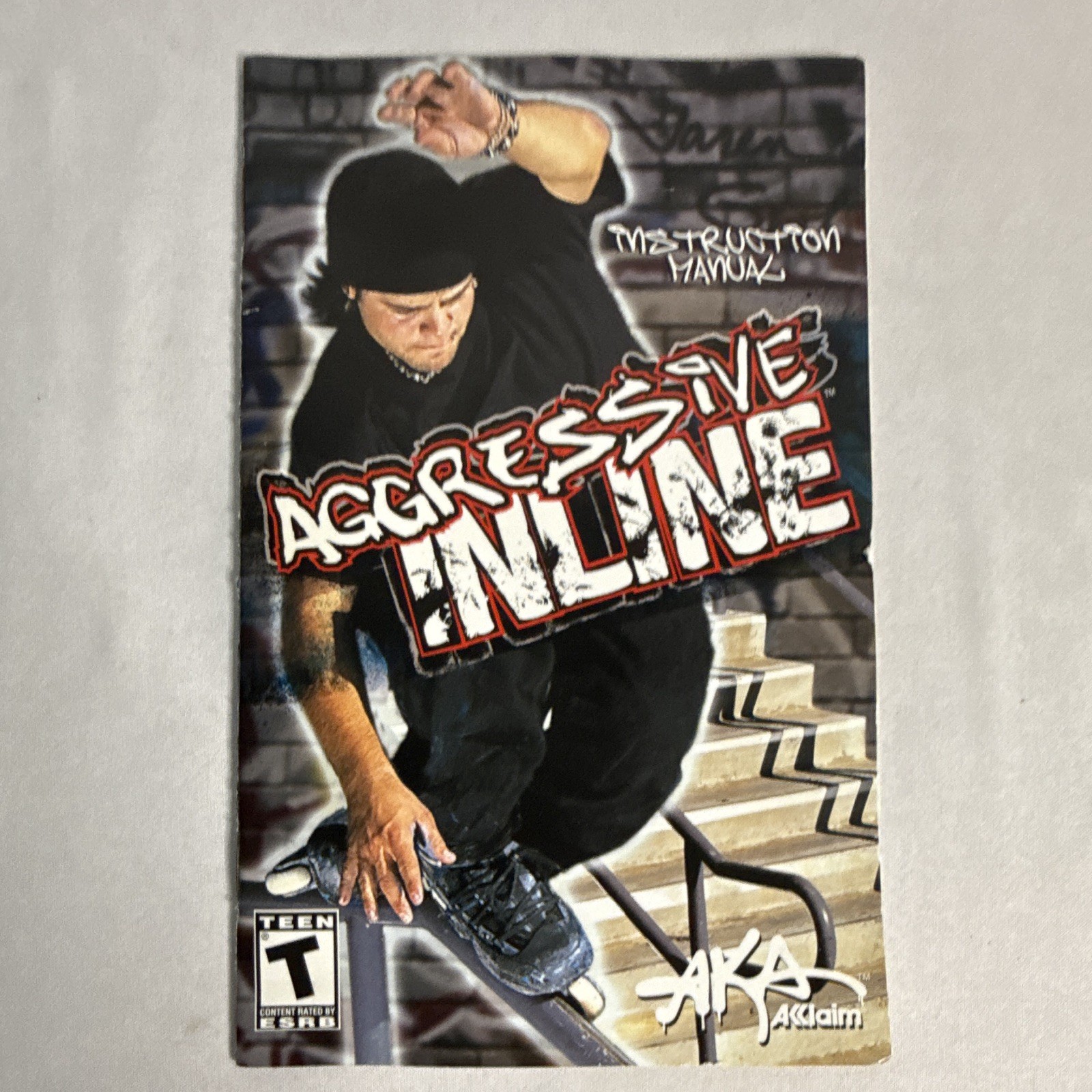 Acclaim Aggressive Inline (PS2, 2002) NTSC-U/C T Sports w/ Manual
