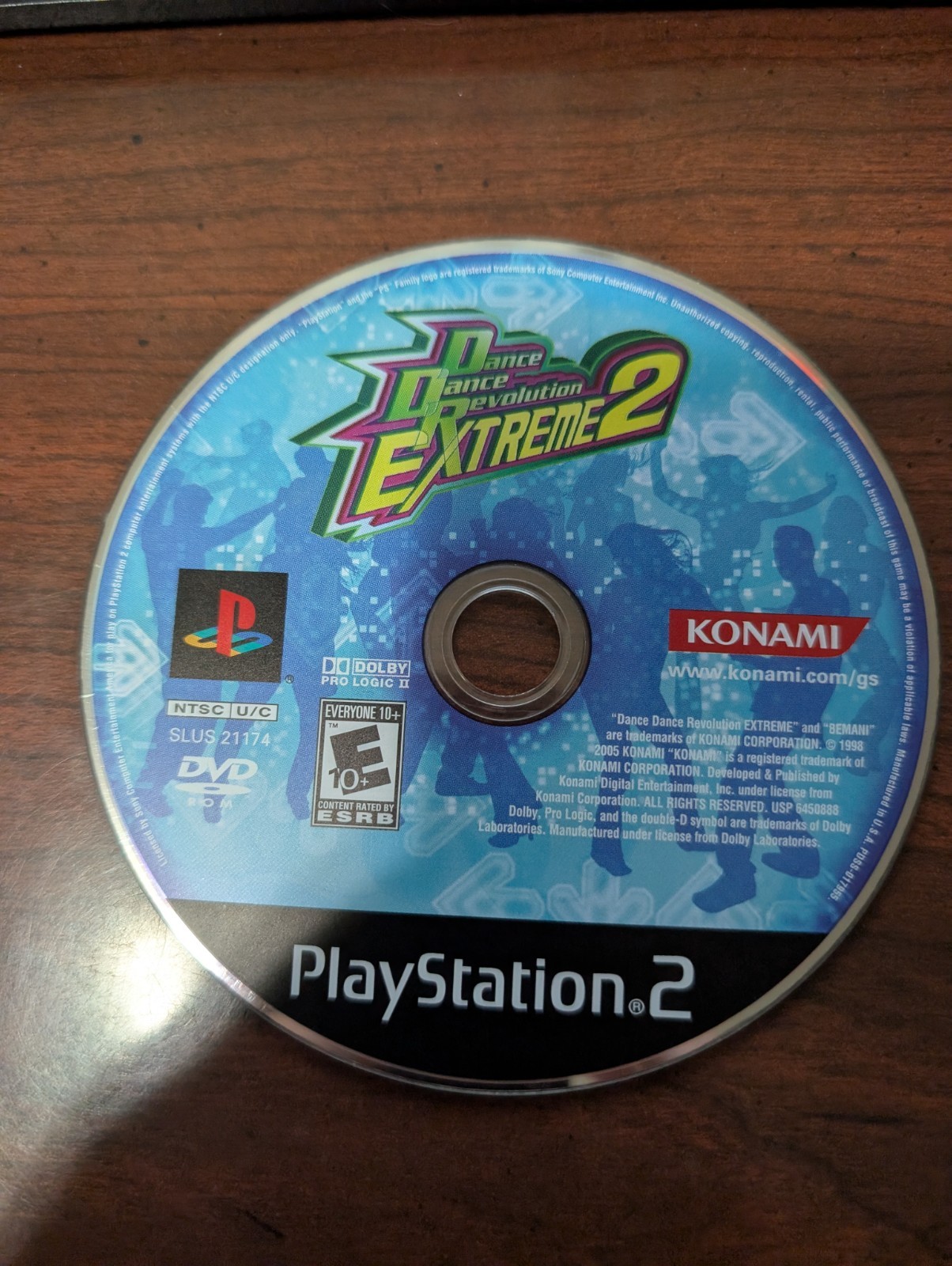 Dance Dance Revolution Extreme 2 (PlayStation 2 PS2) NO TRACKING DISC ONLY 5383