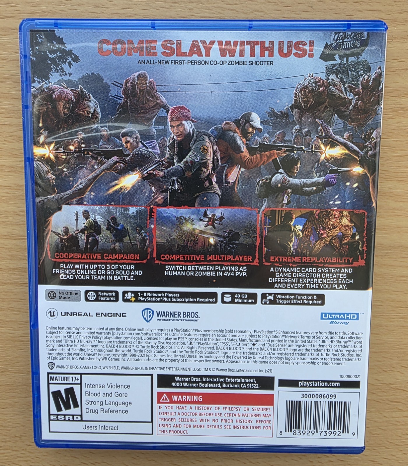Stellar Blade With DLC MINT, Godfall, Back 4 Blood & Forspoken READ PS5 Lot Game
