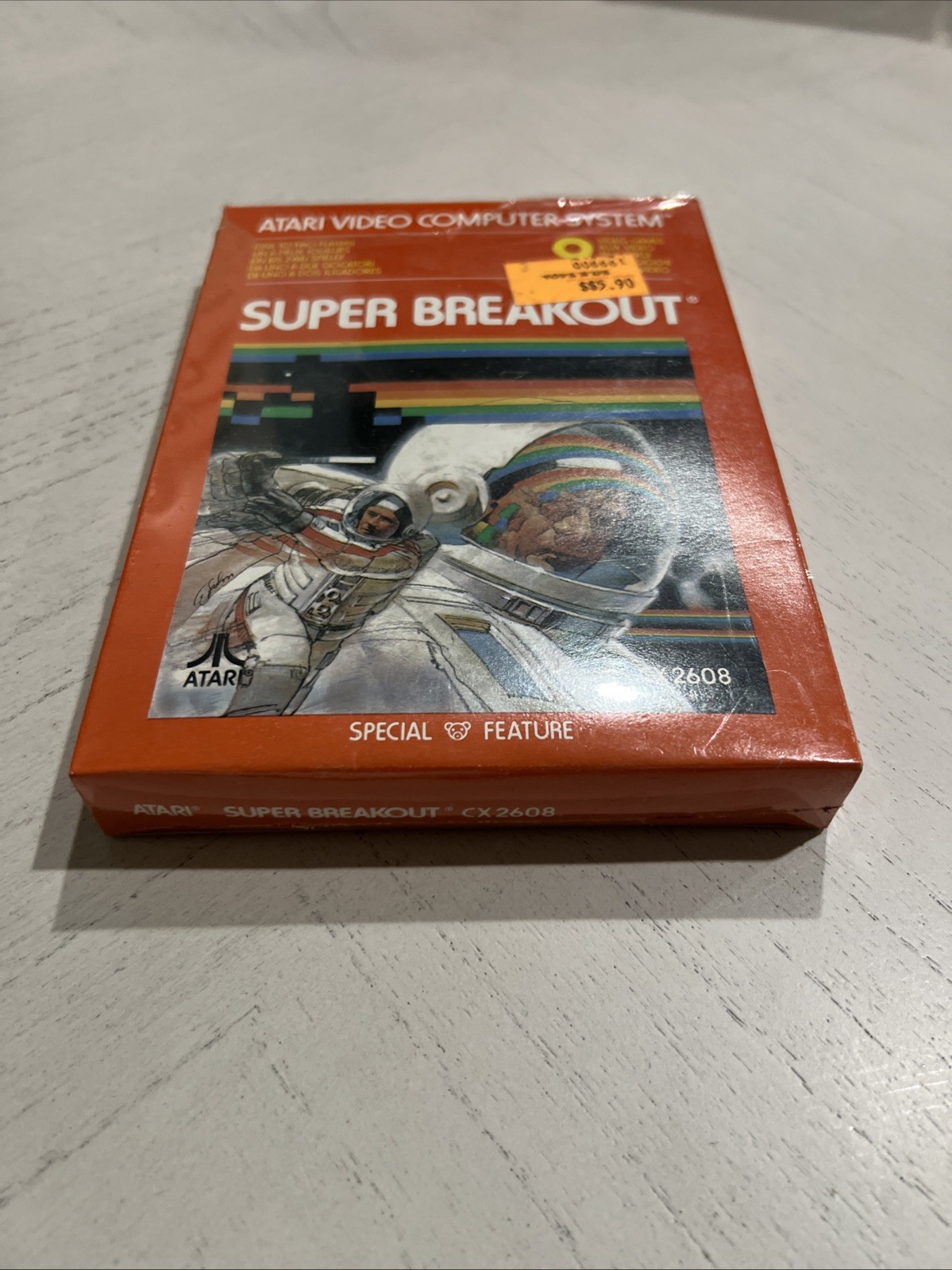 Super Breakout (Atari 2600, 1978) CIB Complete Mint