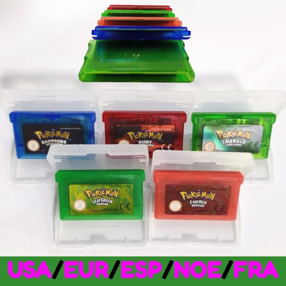 Game Card Emerald For Pokemon GBA