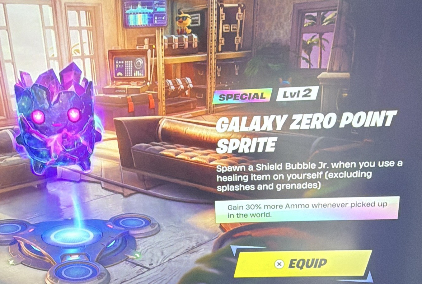 Fortnite Galaxy Zero Point Sprite Special Level 2