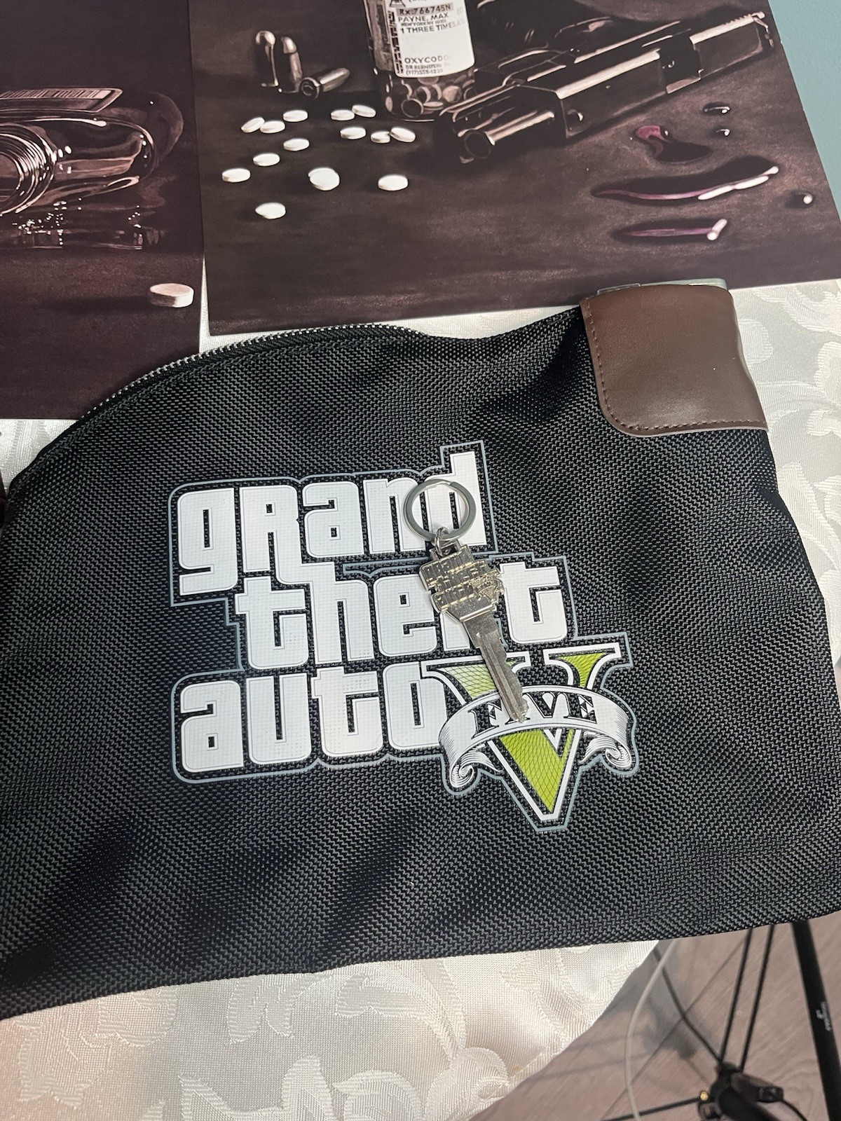 Grand Theft Auto 5 (PS3, 2013) Collector’s Ed. Box/Bag&key/Map/pics. No Game
