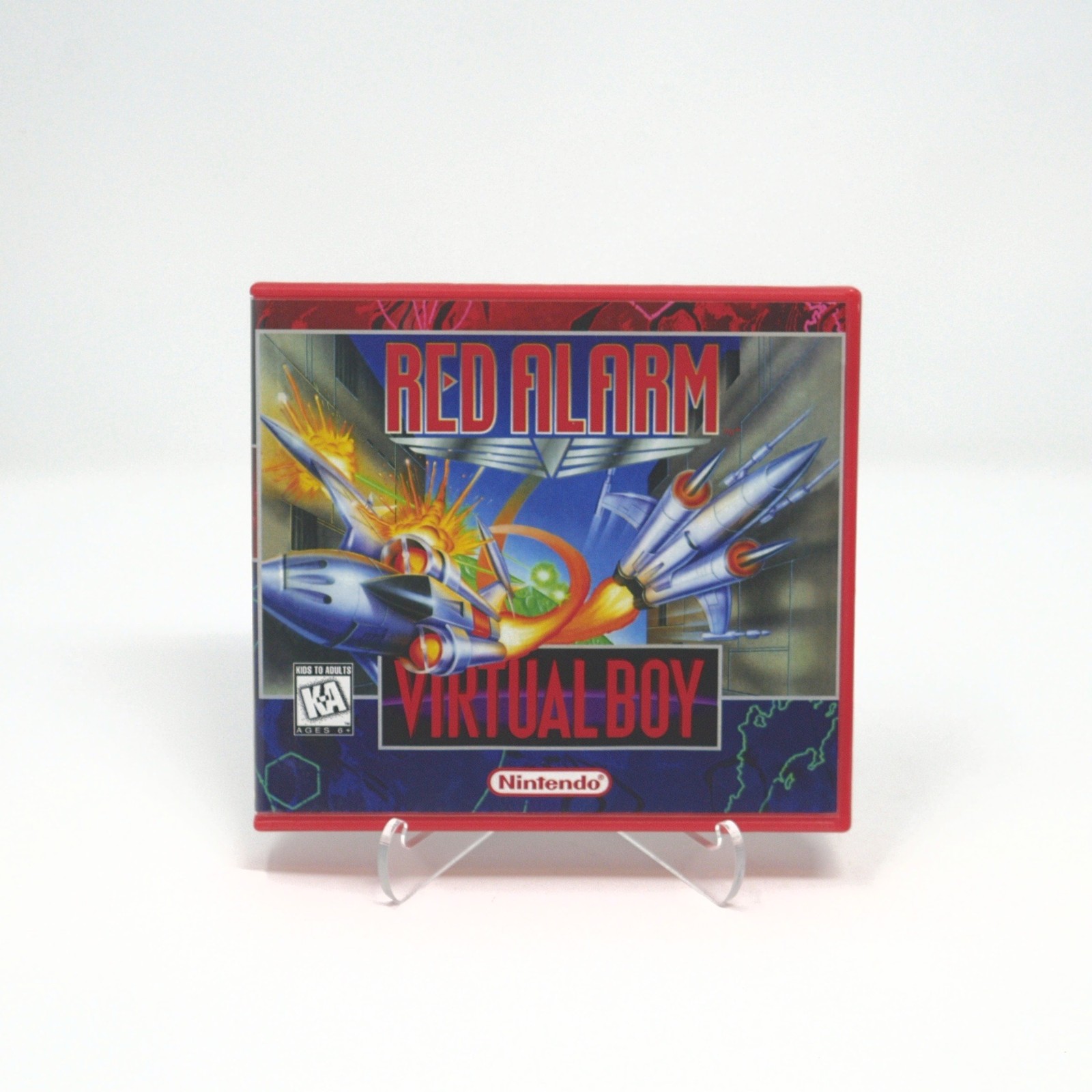 Red Alarm – Item Only w CustomGameCases Box – Very Good Cond – Tested – VB