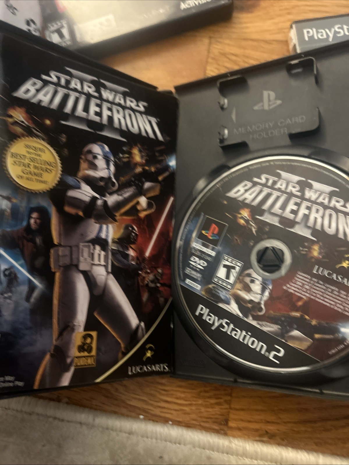 PlayStation 2 Star Wars Battlefront II 2004 Complete Edition
