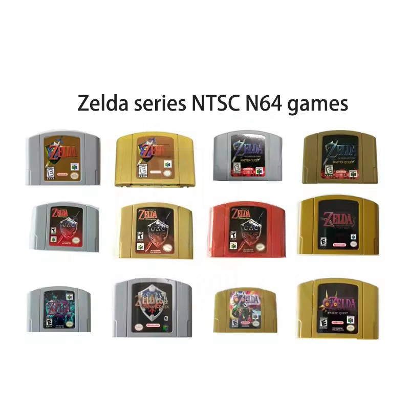 Legend of Zelda-Majora’s Mask 64 Games For Nintendo 64 Console US Version