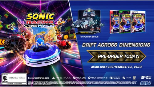 Sonic Racing: CrossWorlds Launch Edition for Playstation 5 [New Video Game] Pl