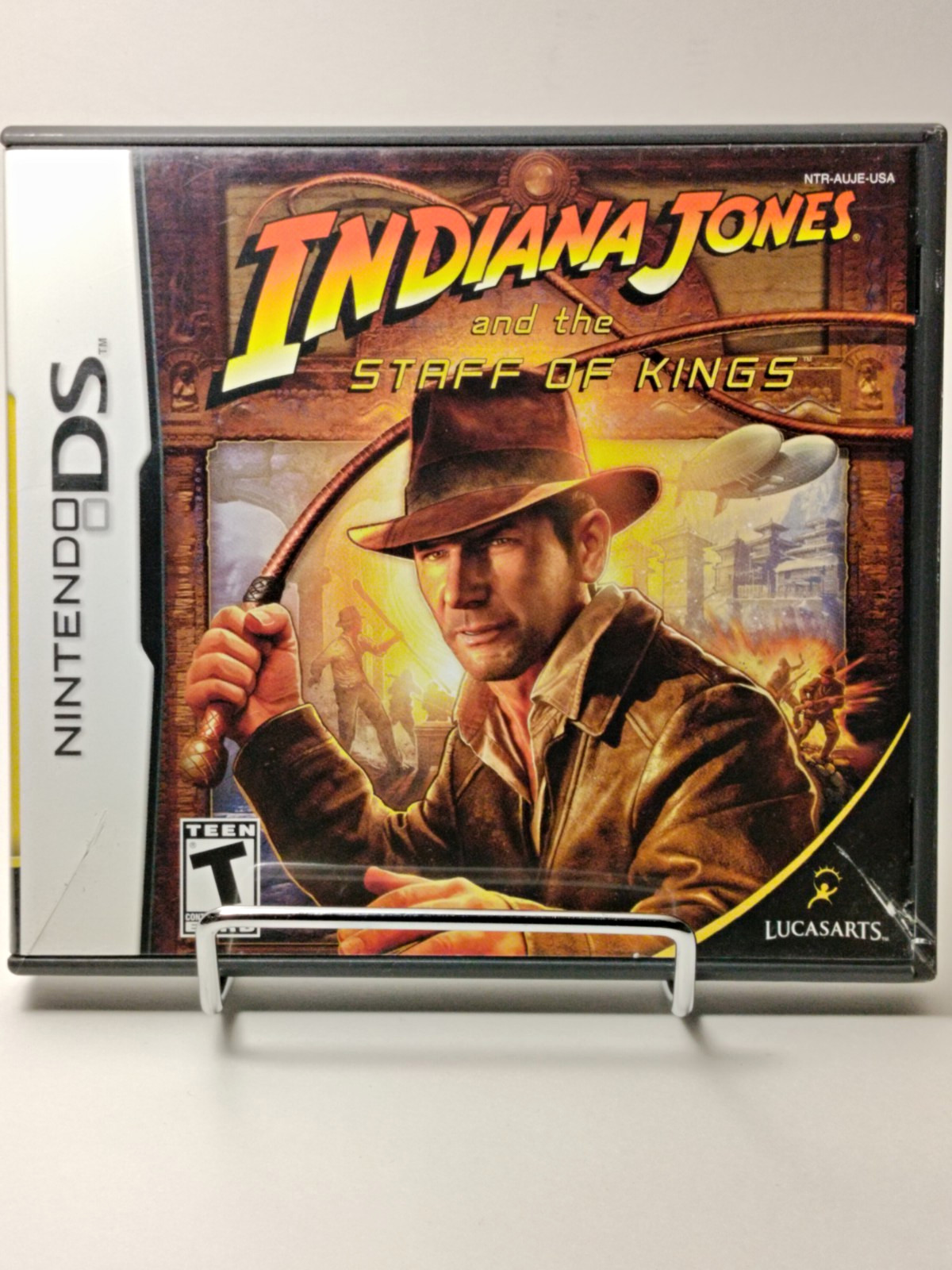 Indiana Jones and the Staff of Kings (Nintendo DS) Used Tested CIB Good