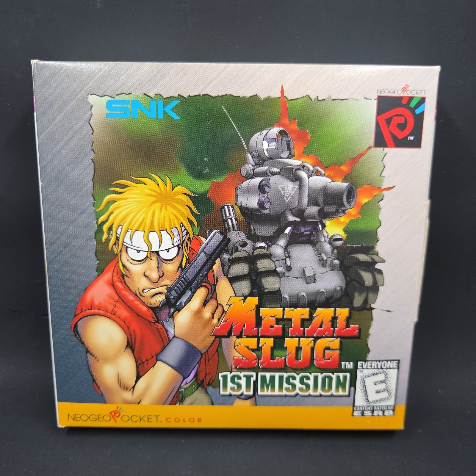 Metal Slug 1st Mission Neo Geo Pocket Color, 1999 – CIB Complete SNK US NGPC