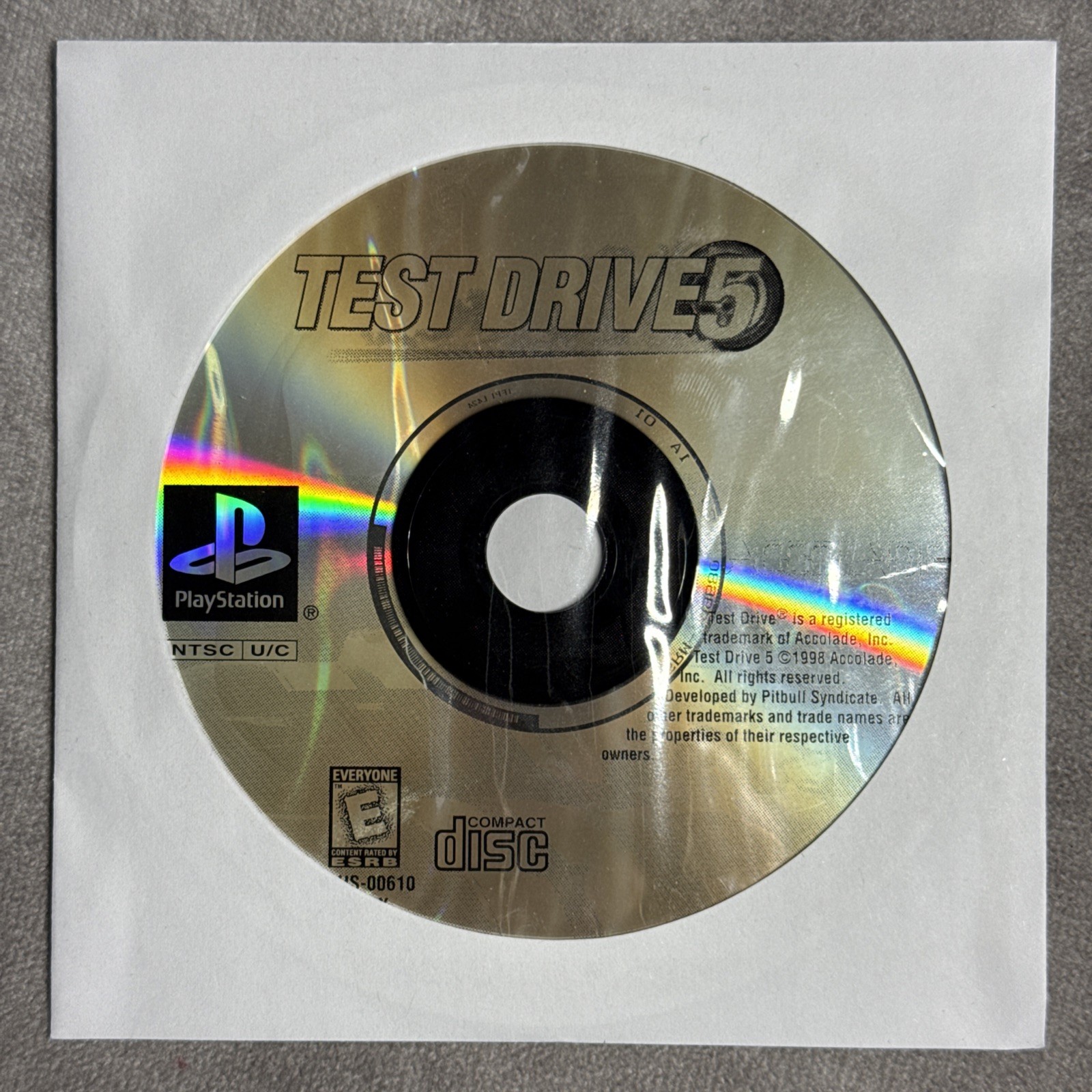Test Drive 5 PS1 Sony PlayStation 1 Disc Only