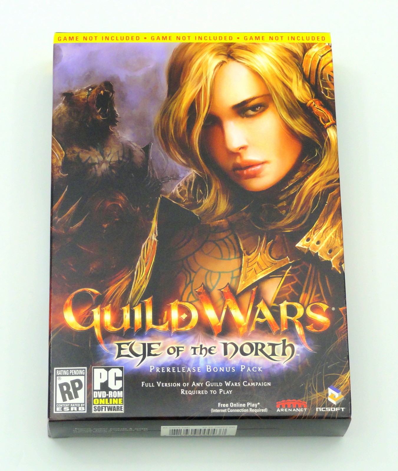 Guild Wars: Eye of the North Pre-Release Bonus Pack Brand New & Factory Sealed