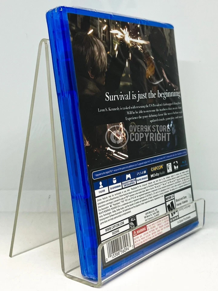 Resident Evil Origins + 2 + 4 Remake + 7 + Village – PS4 – New | LOOSE DISC