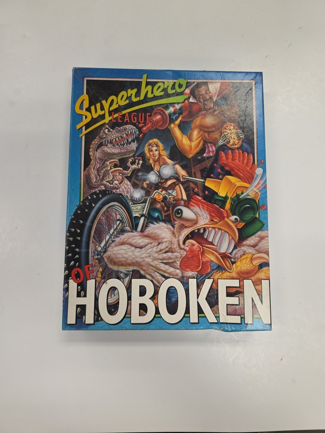 SUPERHERO LEAGUE OF HOBOKEN PC Game in Box / Boxed 3.5″ Floppy Version