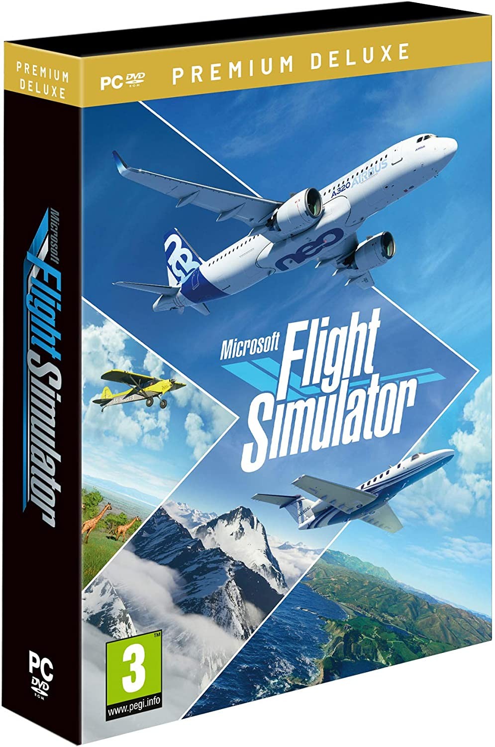 Microsoft Flight Simulator 2020 – Premium Deluxe PC Disc Premiu (PC) (UK IMPORT)