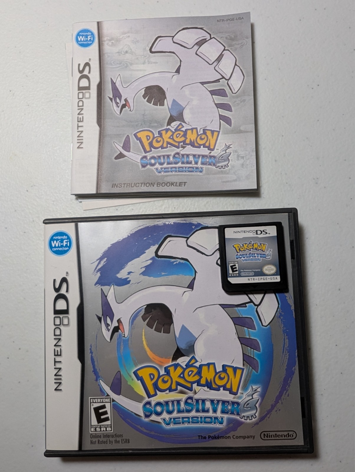 Pokemon: SoulSilver Version (Nintendo DS, 2010) Authentic