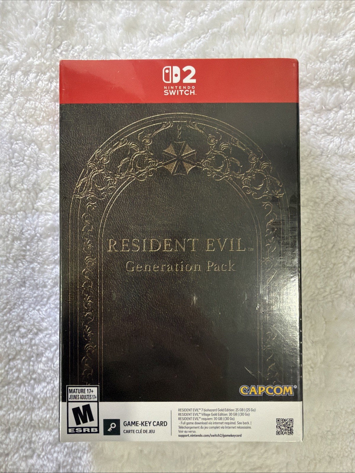 Brand New Resident Evil Generation Pack (Game-Key Card) Nintendo Switch 2