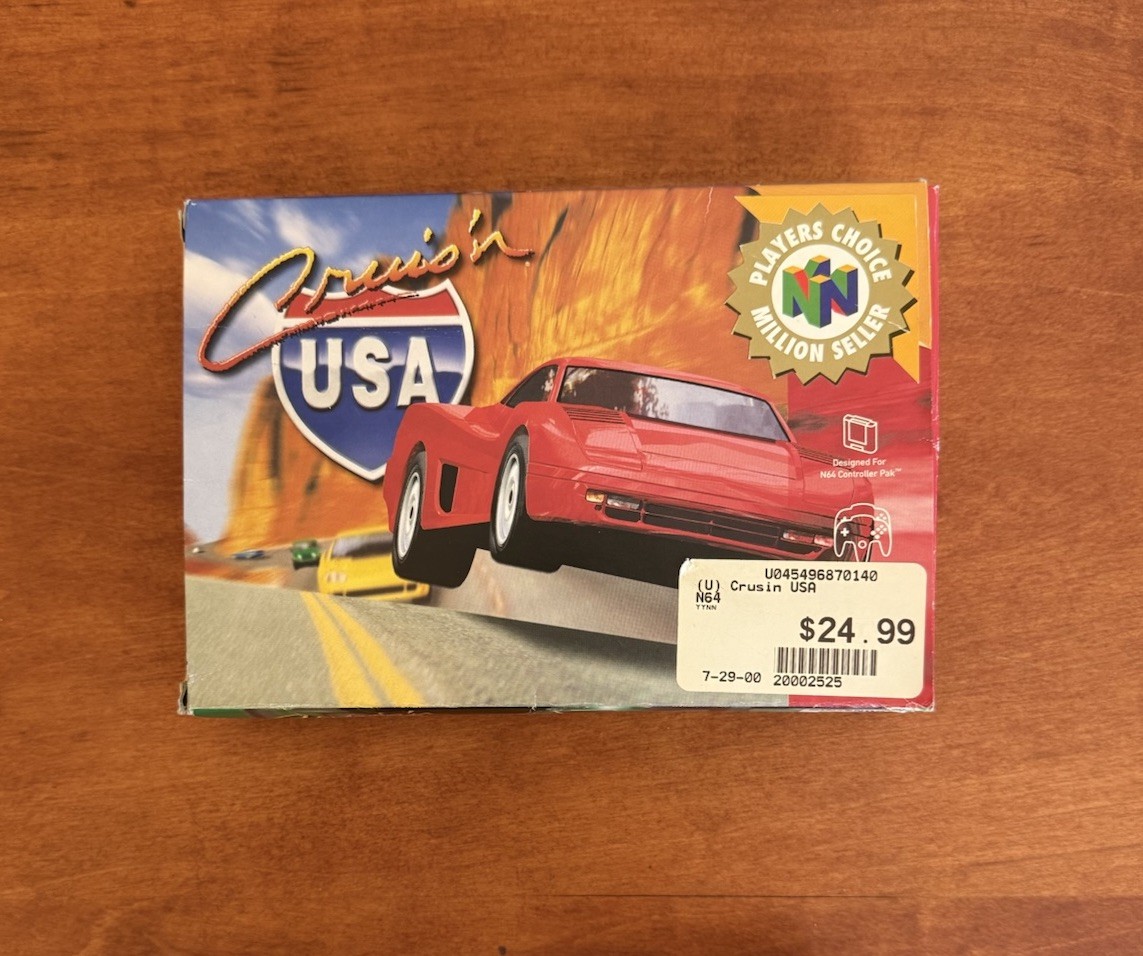 Crusin’ Cruis’n USA (Nintendo 64 N64) CIB Complete & Tested – Ships Fast