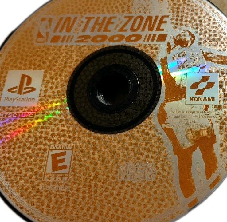 NBA In the Zone 2000 Sony Playstation 1 PS1 Disc Only