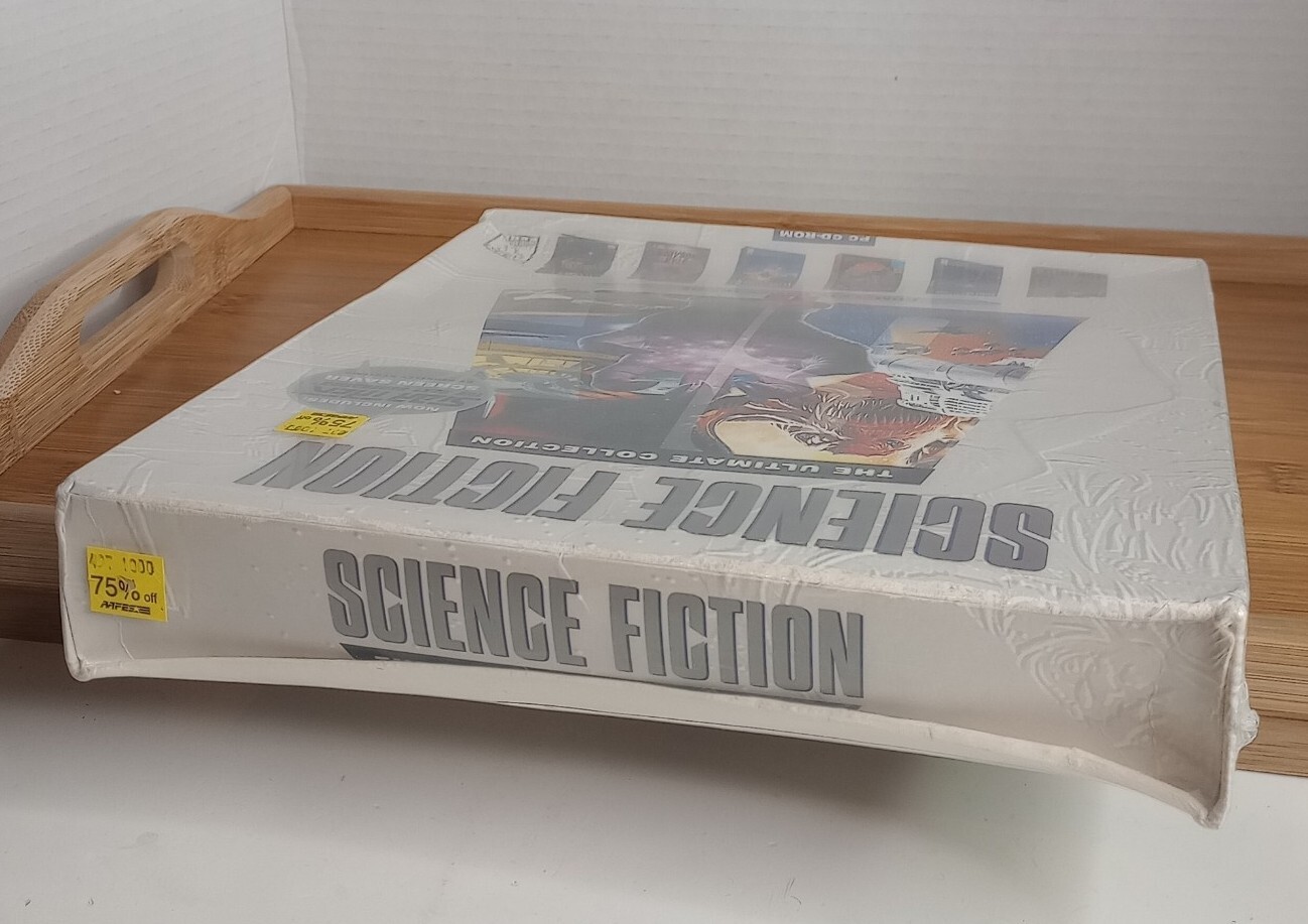 Science Fiction The Ultimate Collection – 6 NOS PC Games. Sealed. Vintage