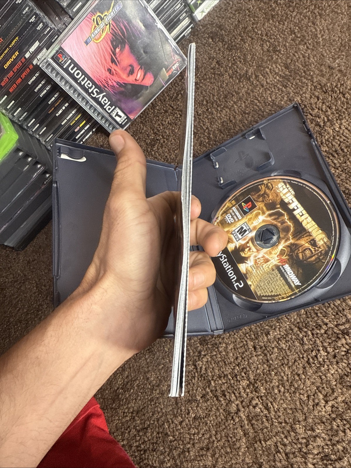 The Suffering (PS2, 2004) Complete Manual & Mint Condition Disc! PlayStation 2